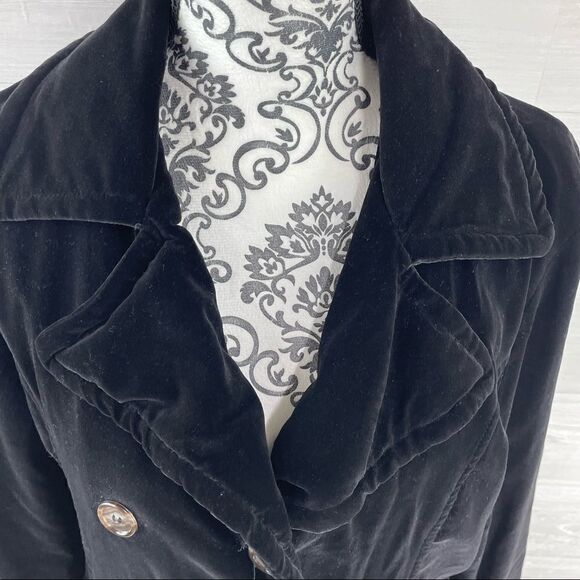 Free People Velvet Ashby Double Breasted Quilted Blazer Coat - Picture 4 of 9